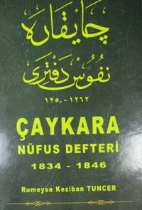 Çaykara Nüfus Defteri (1834-1846)