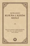 A&ccedil;ıklamalı Kur'an-ı Kerim Meali