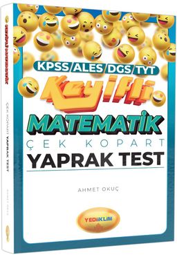 KPSS ALES DGS TYT Keyifli Matematik Çek Kopart Yaprak Test 