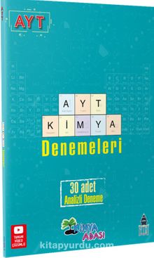 AYT kimya Denemeleri 30 Adet Analizli Deneme / Kimya Adası - Kolektif