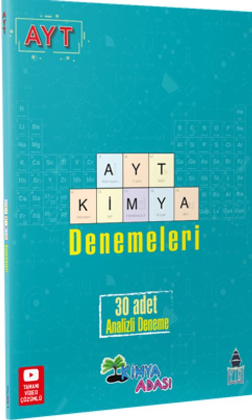 AYT kimya Denemeleri 30 Adet Analizli Deneme / Kimya Adası
