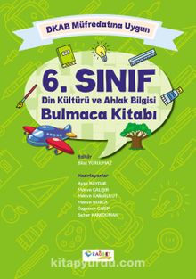 6. Sınıf Din Kültürü ve Ahlak Bilgisi Bulmaca Kitabı - Bilinmeyen Yazar