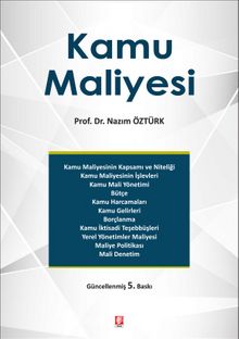 Kamu Maliyesi / Prof.Dr.Nazım Öztürk