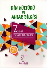 7. Sınıf Din Kültürü ve Ahlak Bilgisi Soru Bankası