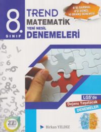 8. Sınıf Trend Matematik Yeni Nesil Denemeleri