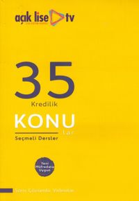 35 Kredilik Konular Seçmeli Dersler