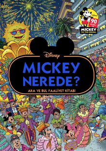 Disney Mickey Nerede? Ara ve Bul Faaliyet Kitabı