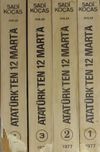 Atat&uuml;rk'ten 12 Mart'a Anılar (4 Kitap Takım) (2-D-52)