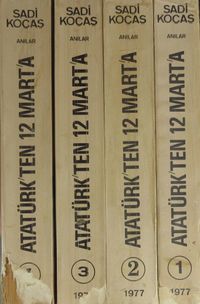 Atatürk'ten 12 Mart'a Anılar (4 Kitap Takım) (2-D-52)