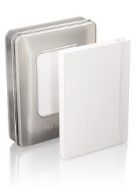 Akıl Defteri - Soft Touch Serisi - Beyaz Defter (14,5x20,5)