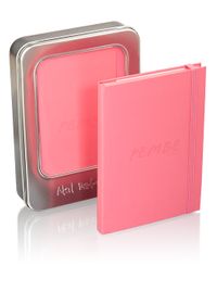 Akıl Defteri - Soft Touch Serisi - Pembe Defter (11x16)