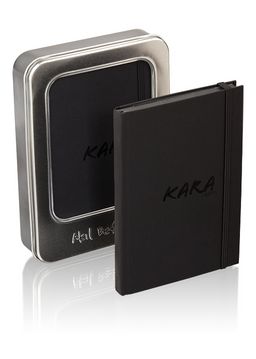 Akıl Defteri - Soft Touch Serisi - Kara Defter (11x16)