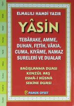 Yasin Türkçe Okunuşlu - Fihristli - Orta Boy (Kod:213)