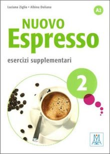 Nuovo Espresso 2 Esercizi Supplementari A2 (Çalışma Kitabı) Orta-Alt Seviye İtalyanca - Luciana Ziglio