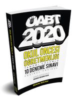 2020 ÖABT Okul Öncesi Öğretmenliği Tamamı Çözümlü 10 Fasikül Deneme