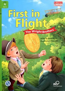 First in Flight: The Wright Brothers +Downloadable Audio (Compass Readers 4) A1
