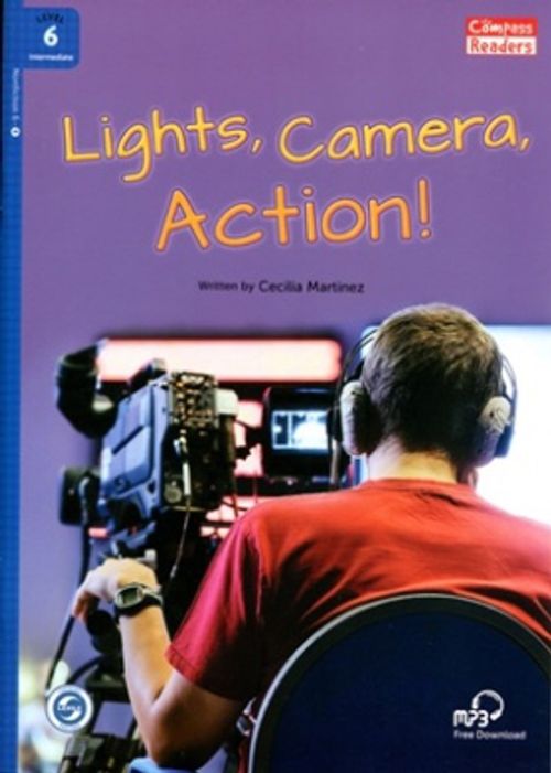 Lights, Camera, Action! +Downloadable Audio (Compass Readers 6) B1