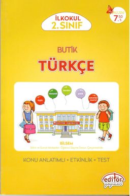 İlkokul 2. Sınıf Butik Türkçe Konu Anlatımlı