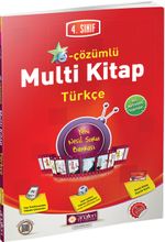 4. Sınıf e-Çözümlü Multi Kitap Türkçe