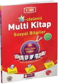 4. Sınıf e-Çözümlü Multi Kitap Sosyal Bilgiler