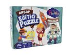 Ahşap 3 Parçalı Puzzle - Meslekler(000069)