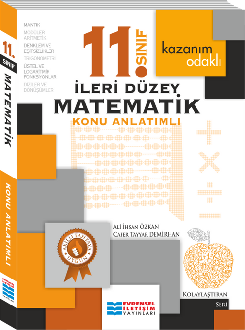 11.Sınıf İleri Düzey Matematik  Konu Anlatımlı (6 Kitap)