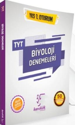 YKS-TYT Biyoloji Denemeleri 1. Oturum 50 Çözümlü Deneme