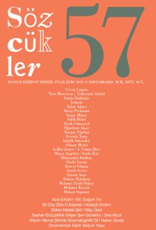 Sözcükler İki Aylık Edebiyat Dergisi Sayı:57 Eylül-Ekim 2015
