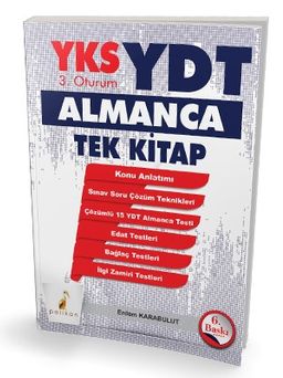 YKS 3.Oturum YDT Almanca Tek Kitap