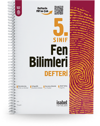 5. Sınıf Fen Bilimleri Ders Defteri