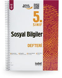 5. Sınıf Sosyal Bilgiler Ders Defteri