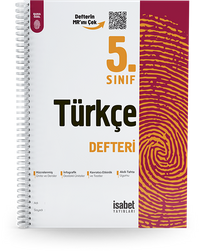 5. Sınıf Türkçe Ders Defteri