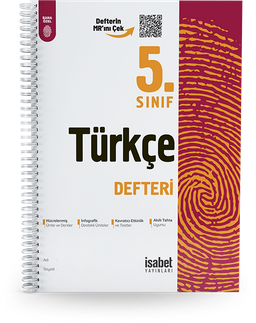 5. Sınıf Türkçe Ders Defteri