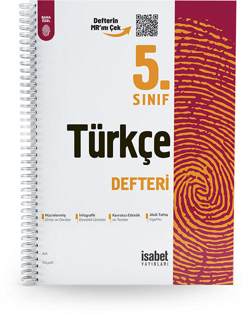 5. Sınıf Türkçe Ders Defteri