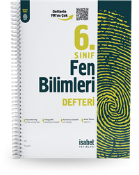 6. Sınıf Fen Bilimleri Ders Defteri