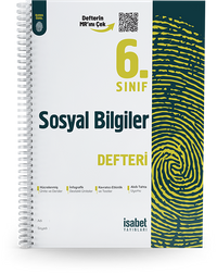 6. Sınıf Sosyal Bilgiler Ders Defteri