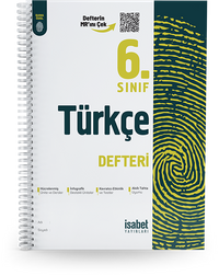 6. Sınıf Türkçe Ders Defteri