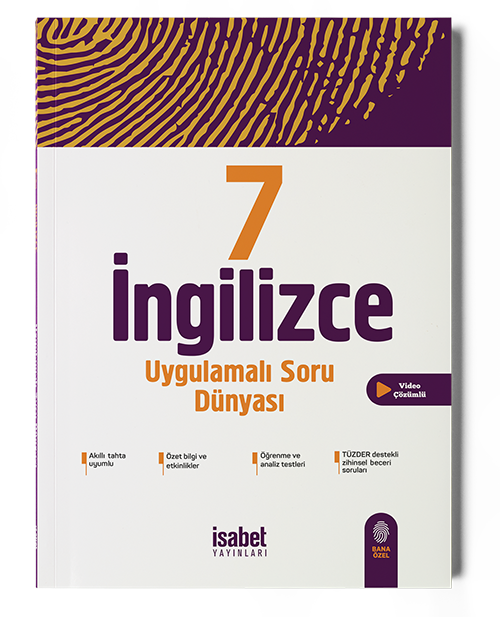 7. Sınıf İngilizce Uygulamalı Soru Dünyası