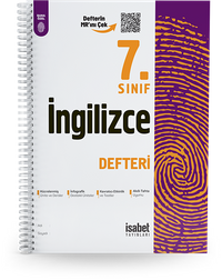 7. Sınıf İngilizce Ders Defteri