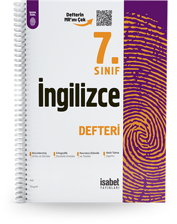 7. Sınıf İngilizce Ders Defteri