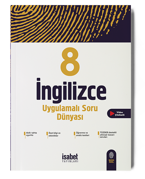 8. Sınıf İngilizce Uygulamalı Soru Dünyası