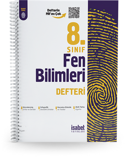 8. Sınıf Fen Bilimleri Ders Defteri