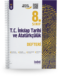 8. Sınıf İnkılap Tarihi Ders Defteri