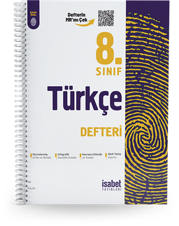 8. Sınıf Türkçe Ders Defteri