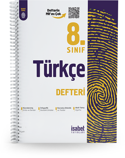 8. Sınıf Türkçe Ders Defteri