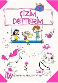 Çizim Defterim / Boyama ve Faaliyet (Pembe)