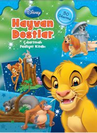 Disney Hayvan Dostlar Çıkartmalı Faaliyet Kitabı