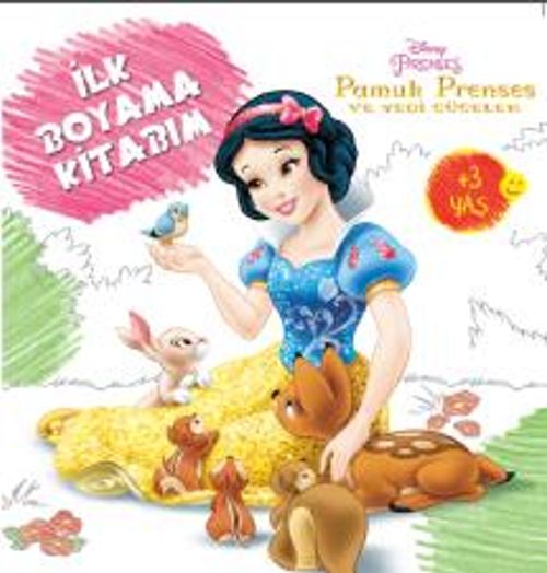 Disney İlk Boyama Kitabım Pamuk Prenses ve Yedi Cüceler
