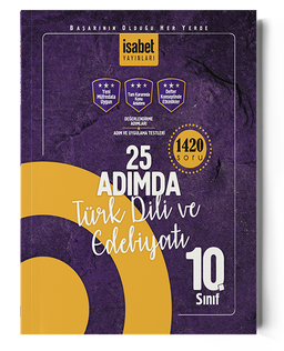 10. Sınıf 25 Adımda Türk Dili ve Edebiyatı