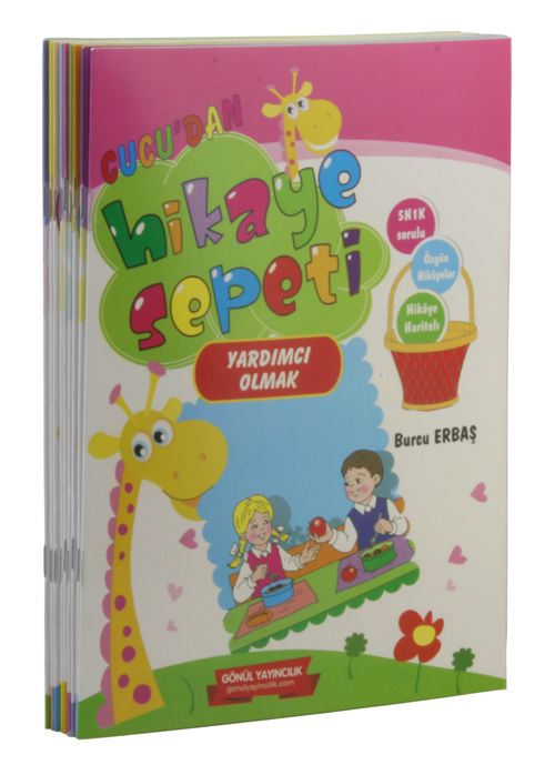 Cucu'dan Hikaye Sepeti (10 kitap Renkli Resimli)